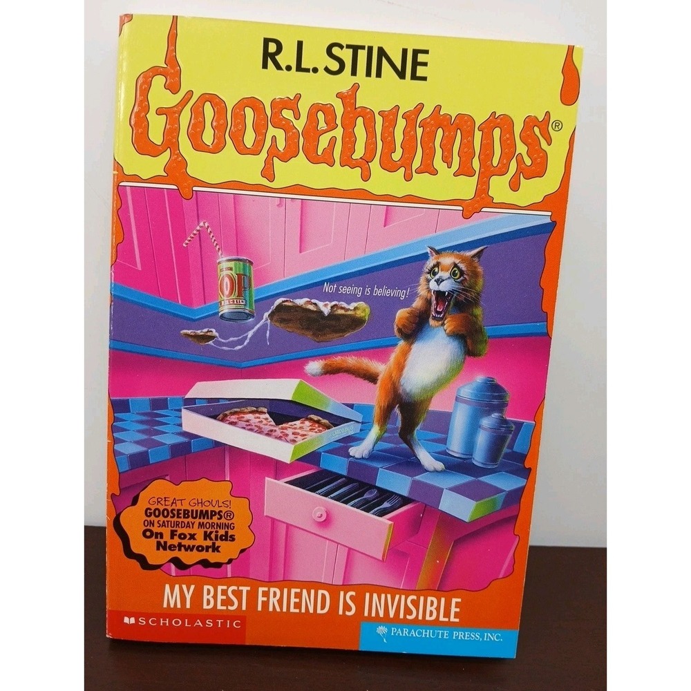 1st print Goosebumps #57 My Best Friend Is Invisible ~ R.L. Stine ECU